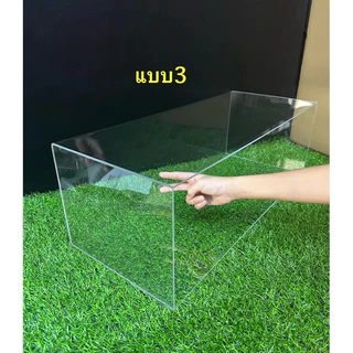 ตู้อะคริลิคใส่อาหาร ตู้ใส่เบเกอรี่ 60*25*20ซม.
