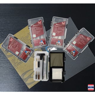 NEW PACK แส้ล้างลำกล้องปืนสั้น .22/.32/.38/9mm/.45 แส้สั้น แ…