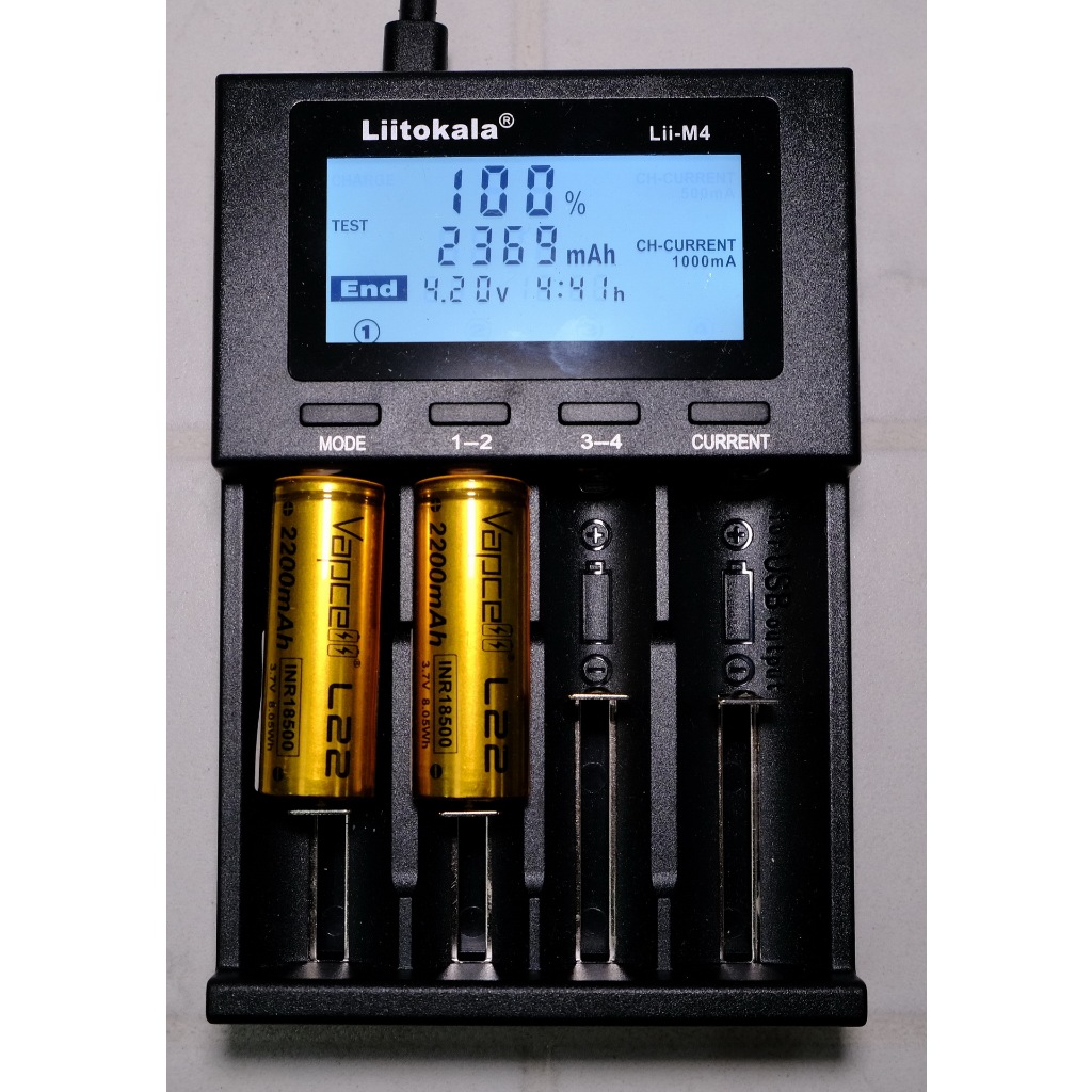 ถ่านชาร์จคุณภาพสูง Vapcell 18500 2,200mAh 5/A ราคา 1 ก้อน  ถ่านชาร์จ Li-ion 3.7V Vapcell แท้ 100% - รูปที่ 2