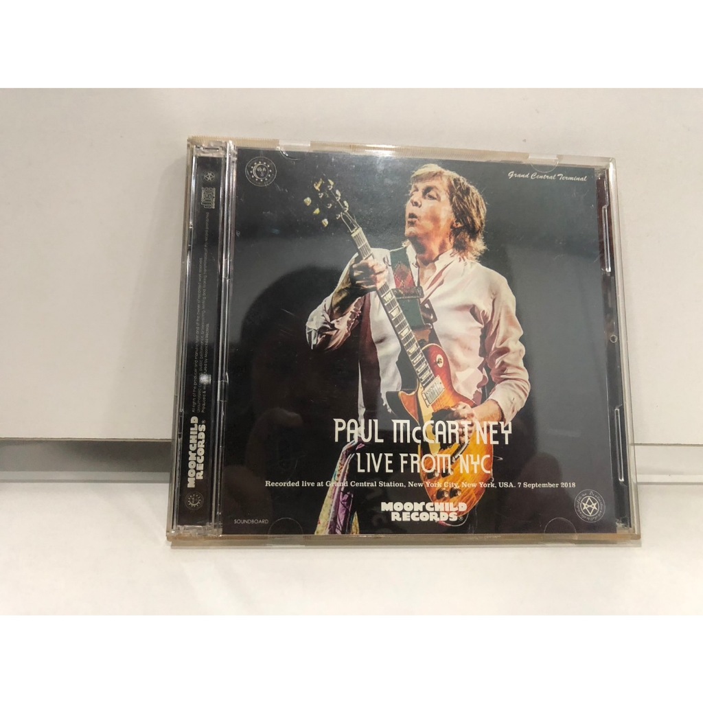 2 CD MUSIC  ซีดีเพลงสากล  PAUL MCCARTNEY LIVE FROM NYC Grand Central Terminal    (B10G77)