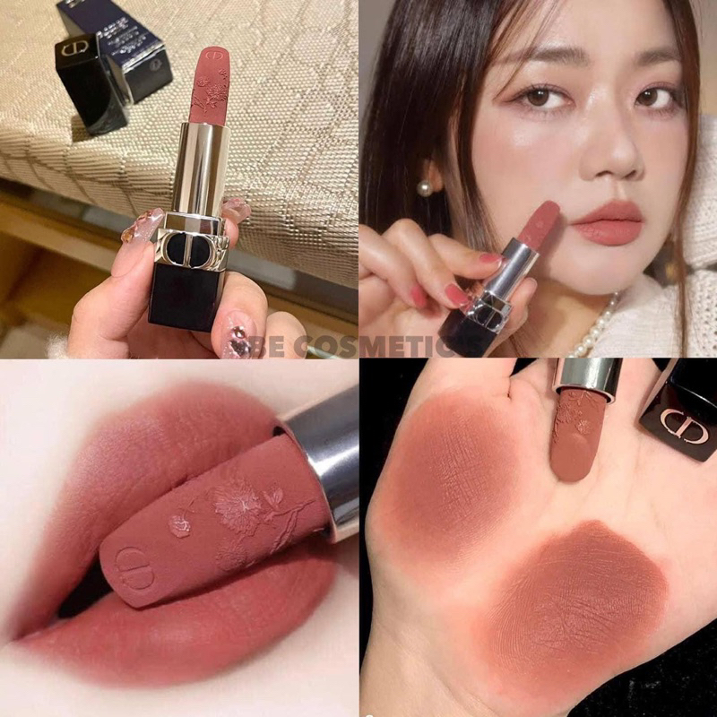 Dior rouge millefiori couture edition 1947 miss dior velvet