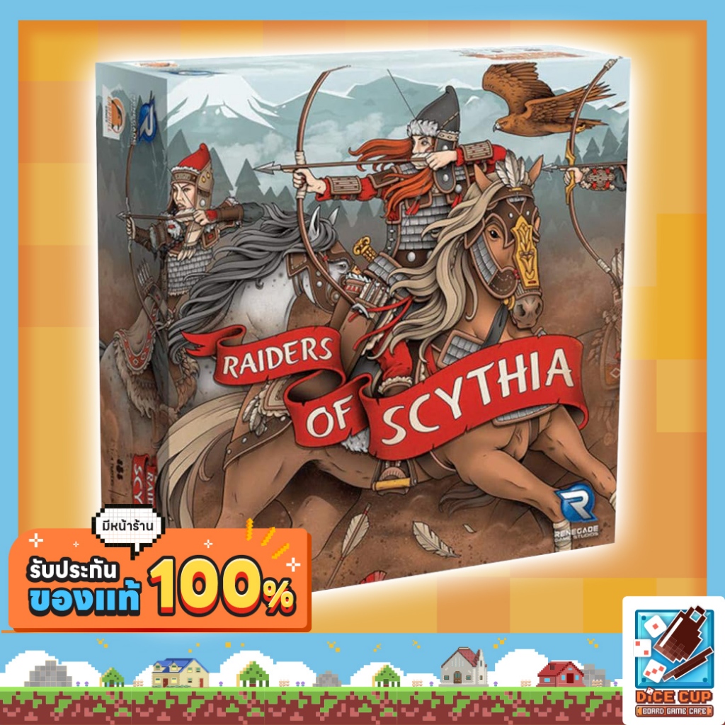 [ของแท้] Raiders of Scythia (Standard Edition) Board Game