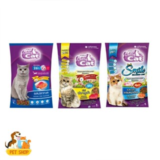 อาหารแมว Catty Cat สูตรสำหรับอายุ 1 ปีขึ้นไป 1 กิโลกรัม