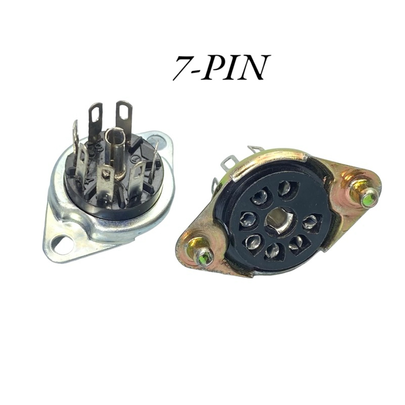 ซ็อกเก็ตหลอดสุญญากาศ ขนาดเล็ก 7-Pin Sockets Tube and Relay SMK17 Socket 5654 6J1