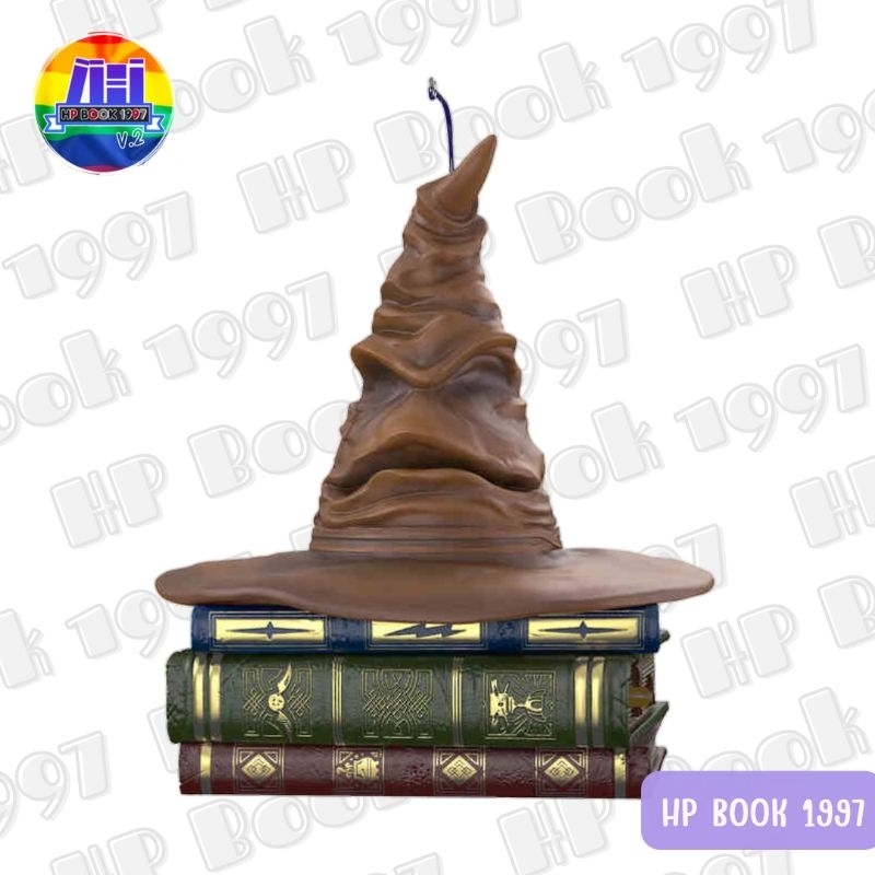 Harry Potter Sorting Hat Ornament with Sound (ลิขสิทธิ์แท้) แฮร์รี่พอตเตอร์ หมวกคัดสรร พูด ขยับได้ /