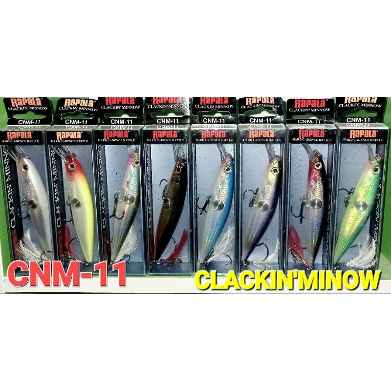 เหยื่อปลอม ตกปลา RAPALA Clackin minow ขนาด 11c./20g.