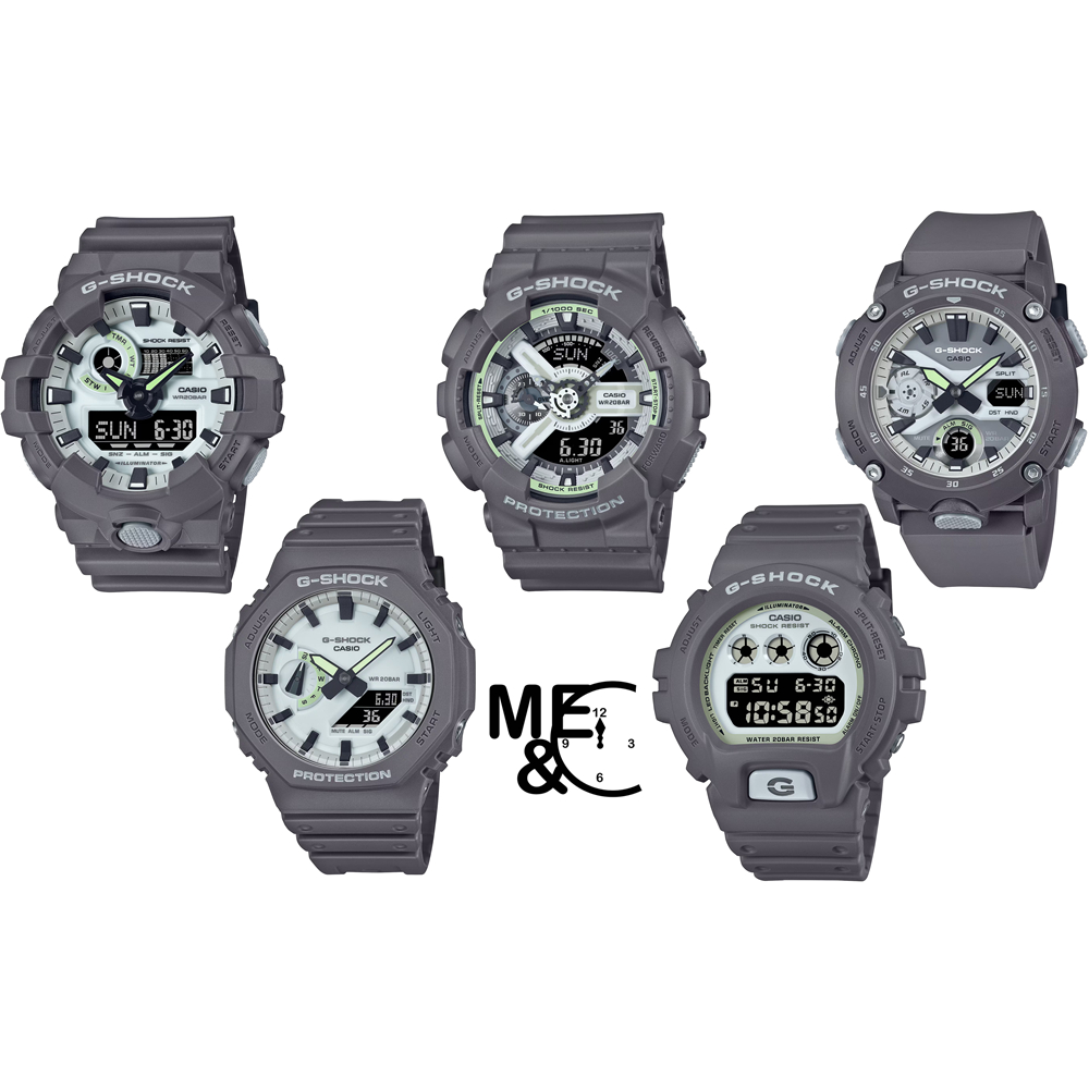 CASIO G-SHOCK GA-110HD/GA-700HD/GA-2000HD/GA-2100HD/DW-6900HD ของแท้ ประกันศูนย์CMG