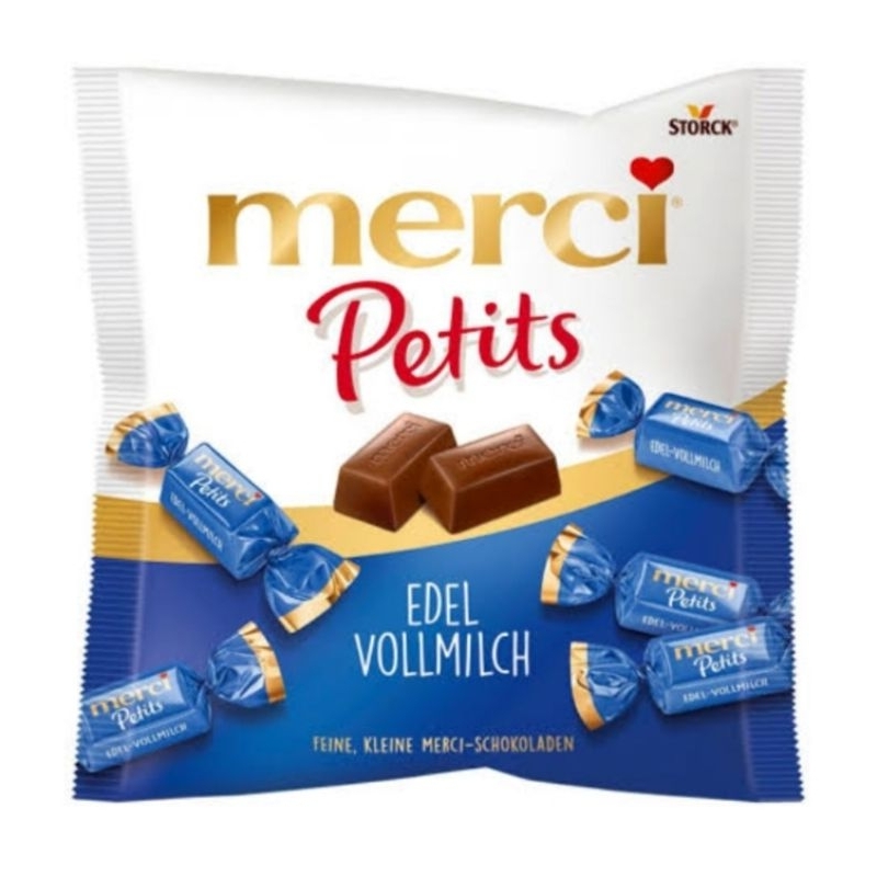 Merci Petits เมอร์ซี่ เพียว ช็อคโกแลตนม 125 กรัม