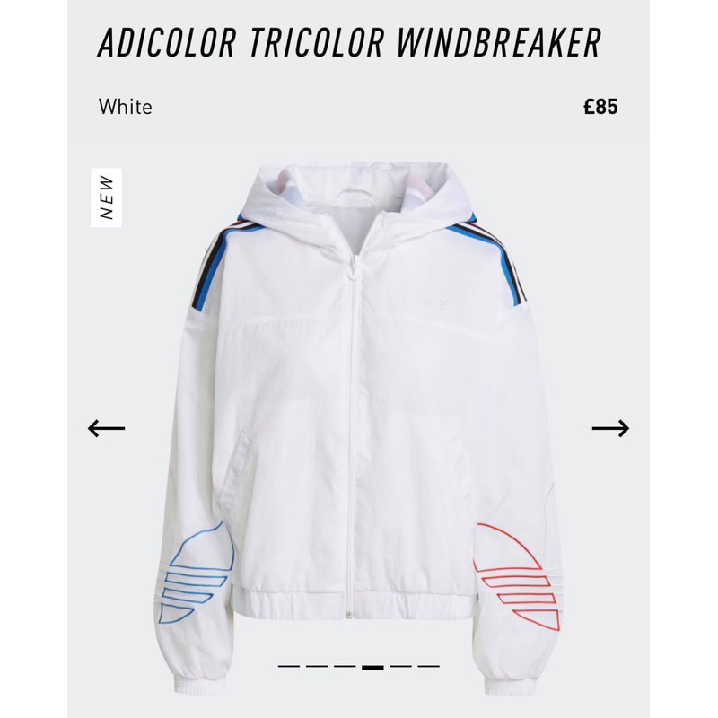 เสื้อjacket Adidas กันแดด กันลม joking  ของแท้100%