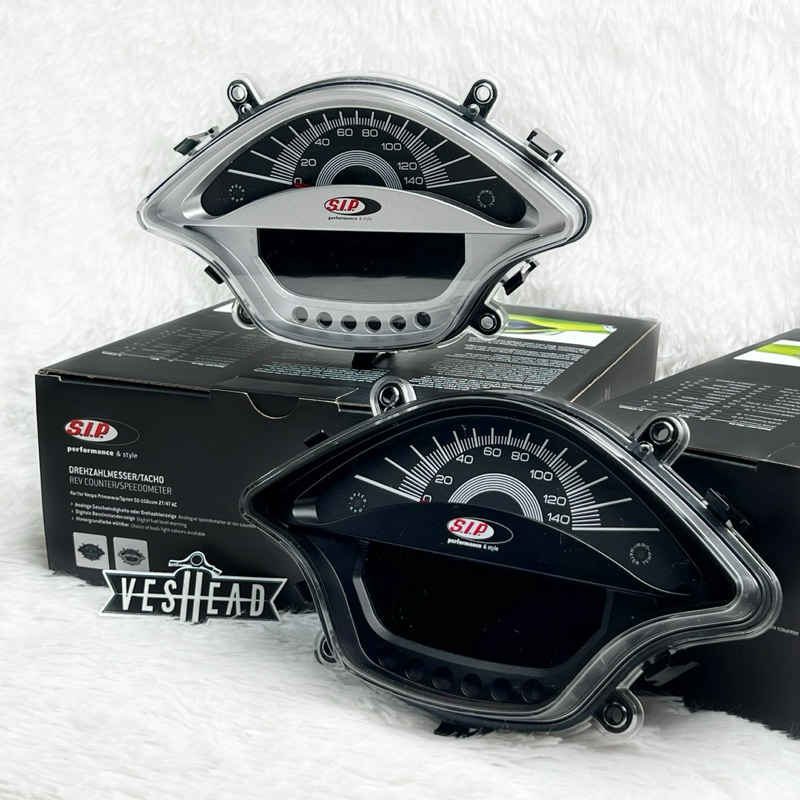 เรือนไมล์ SIP สำหรับ Vespa Sprint / Primavera พร้อมฟังก์ชั่นการใช้งานเต็มรูปแบบ นิว เวสป้า ไมล์ S.I.