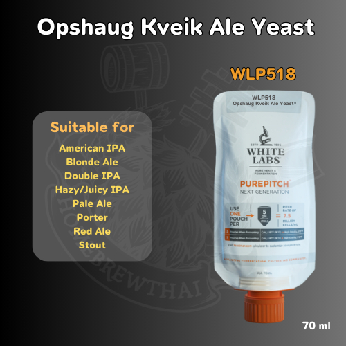 WLP518 Opshaug Kveik Ale Yeast (70 ml)