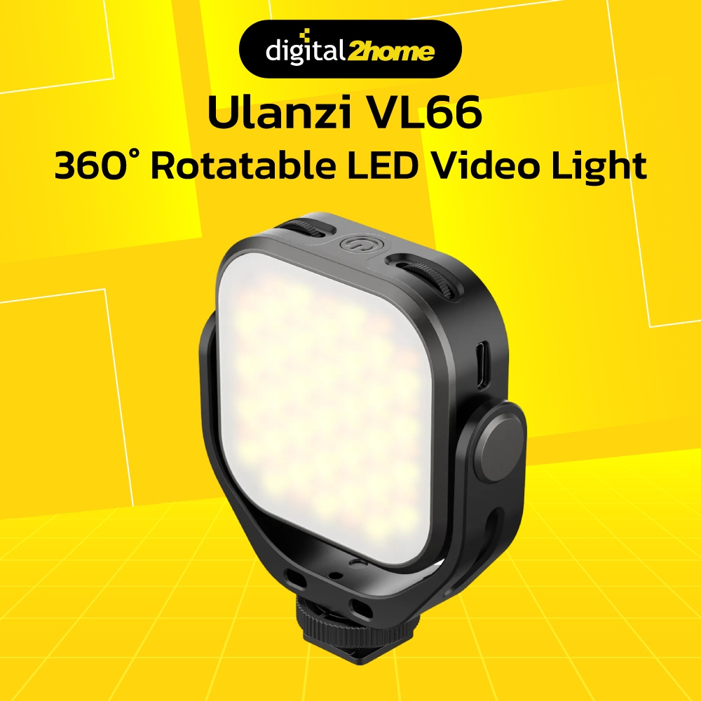 Ulanzi VL66 360° Rotatable LED Video Light