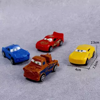 โมเดลรถ Cars และป้ายจราจร