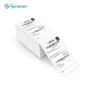 Gprinter กระดาษสติ๊กเกอร์ความร้อน 76x130 mm ปริ้นใบปะหน้า สติ๊กเกอร์ความร้อน A7 ฉลากสินค้า
