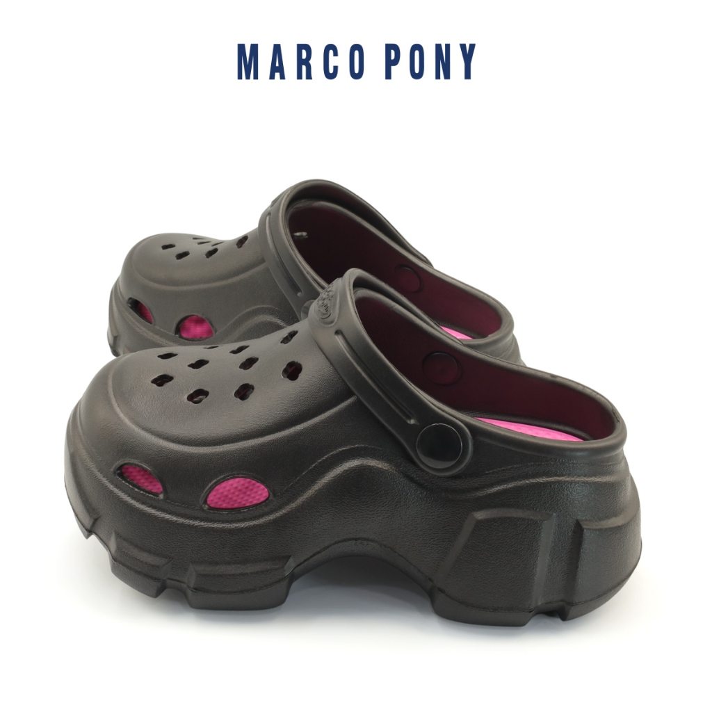 รองเท้าเด็ก MH9021B รองเท้าแตะ รัดส้น รองพื้นนิ่ม Size 24-35 รองเท้าน่ารัก แบรนด์ Marco Pony