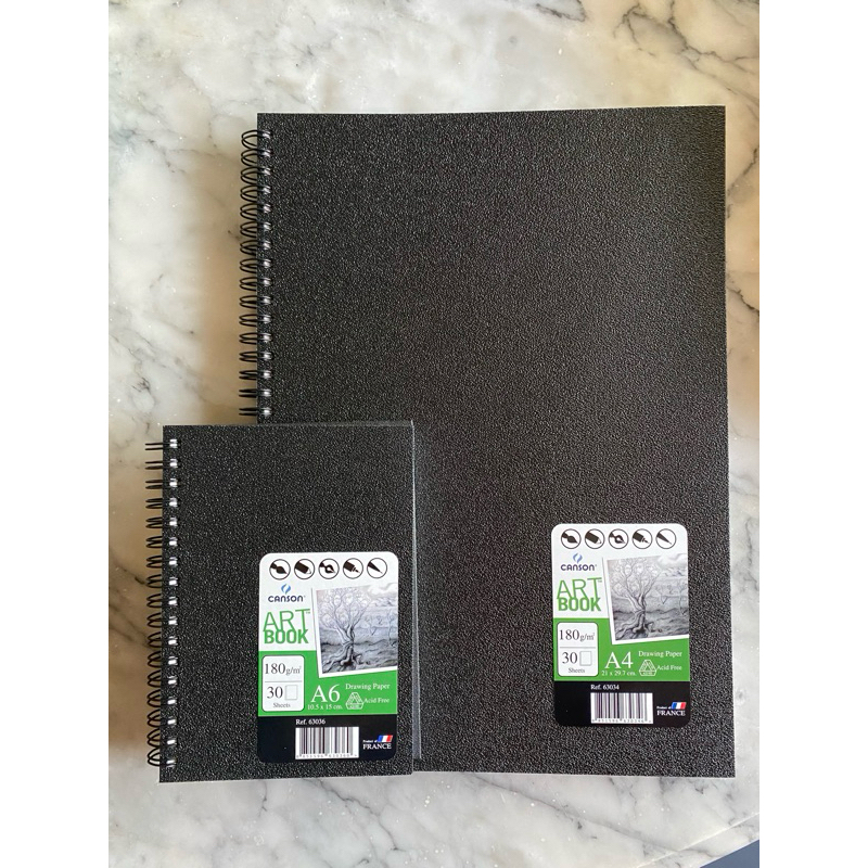 [Bluebell] Canson Art Book สมุดสเก็ตช์แคนสัน หนา 180/ 110/ 90 แกรม ขนาด A3/A4/A5/A6 (มีพร้อมส่ง)