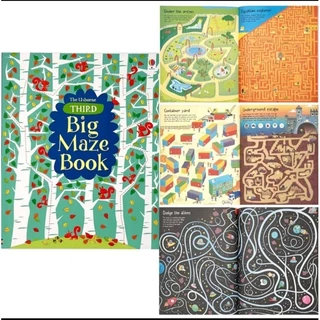🌟 ใหม่🌟หนังสือกิจกรรม โยงเส้น ลากเส้นหาทางออก The Maze book (701071400)