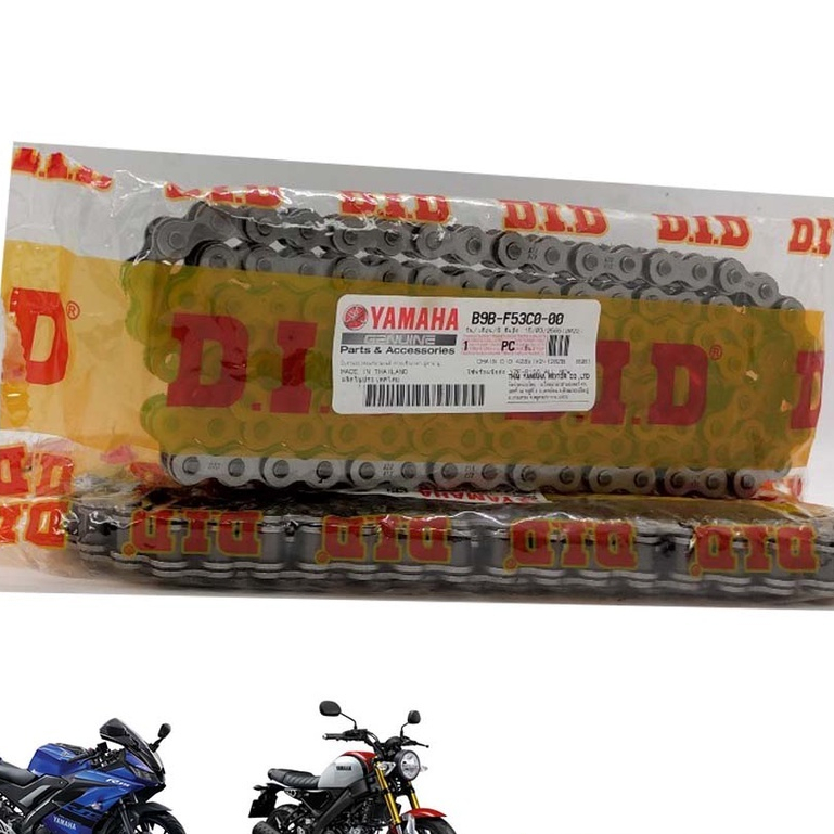 B9BF53C000 โซ่ XSR-155 YZF-R15 แท้ 428 /128 ข้อ Chain did 428vix2-128zb B9B-F53C0-00 94568-K1127