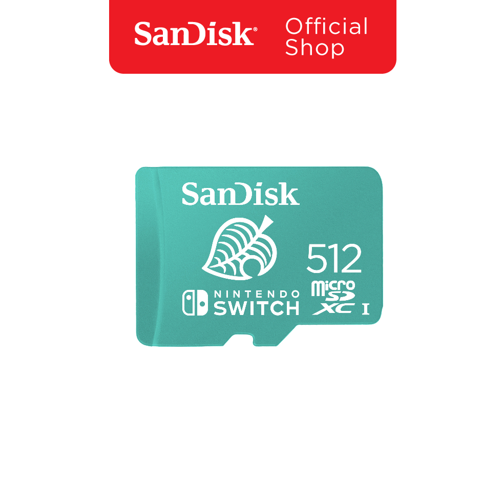SanDisk microSDXC for the Nintendo Switch 512GB (SDSQXAO-512G-GNCZN)