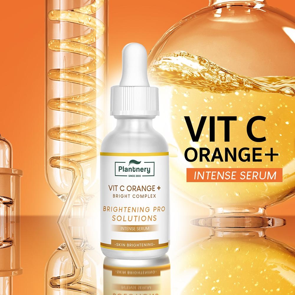 Plantnery Vit C Orange&Lemon Bright Complex Intense Serum (30ml) แพลนเนอรี่ เซรั่มวิตามินซีเข้มข้น 6 ชนิดบูสผิวใส — صورة 3