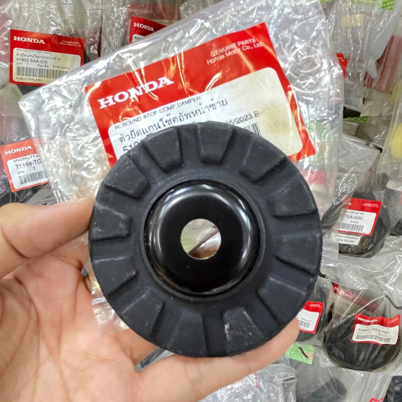 ตัวยึดแกนรองเบ้าโช๊ค HONDA CITY , JAZZ ปี 14-20, JAZZ  GK , MOBILIO, BRIO ยางยึดแกนโช๊ค ฝาครอบหัว(แท