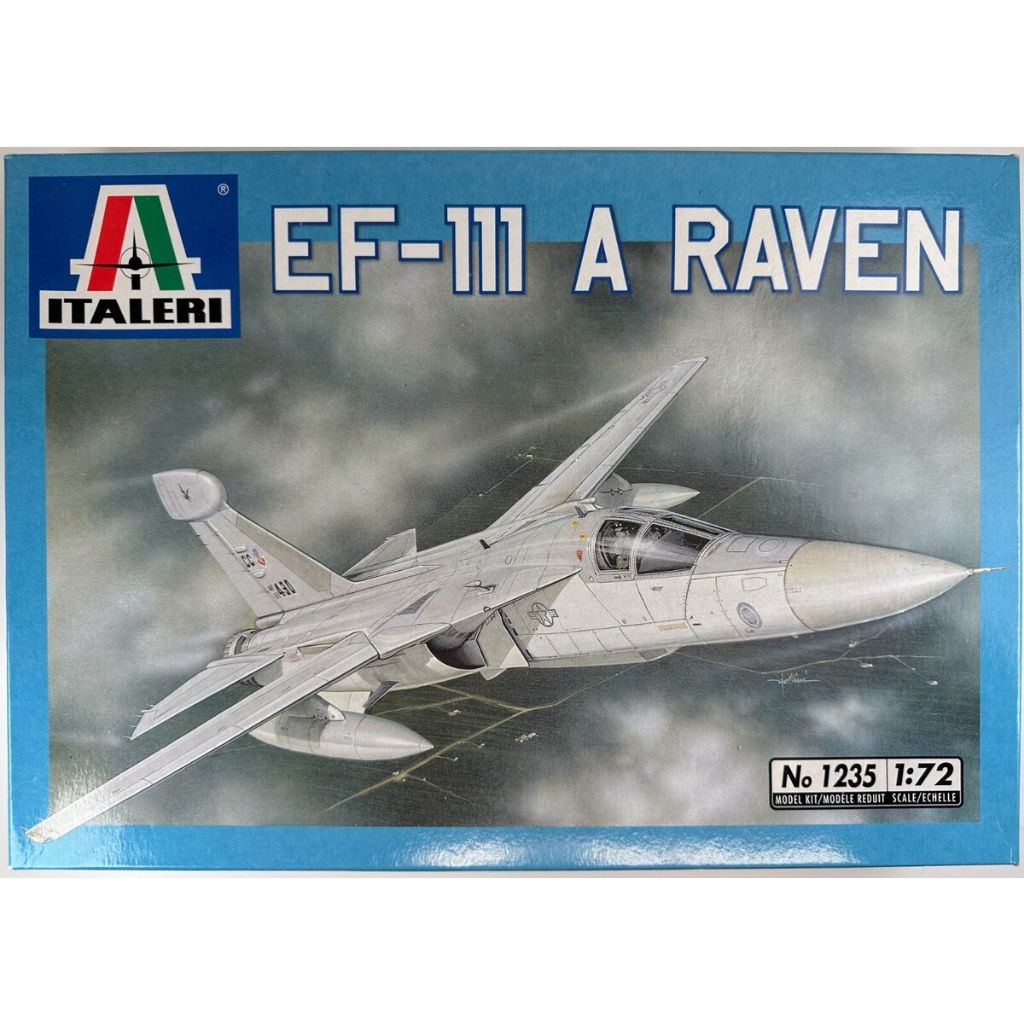 พลาสติก โมเดล ประกอบ ITALERI สเกล 1/72 EF-111 A Raven (1235)