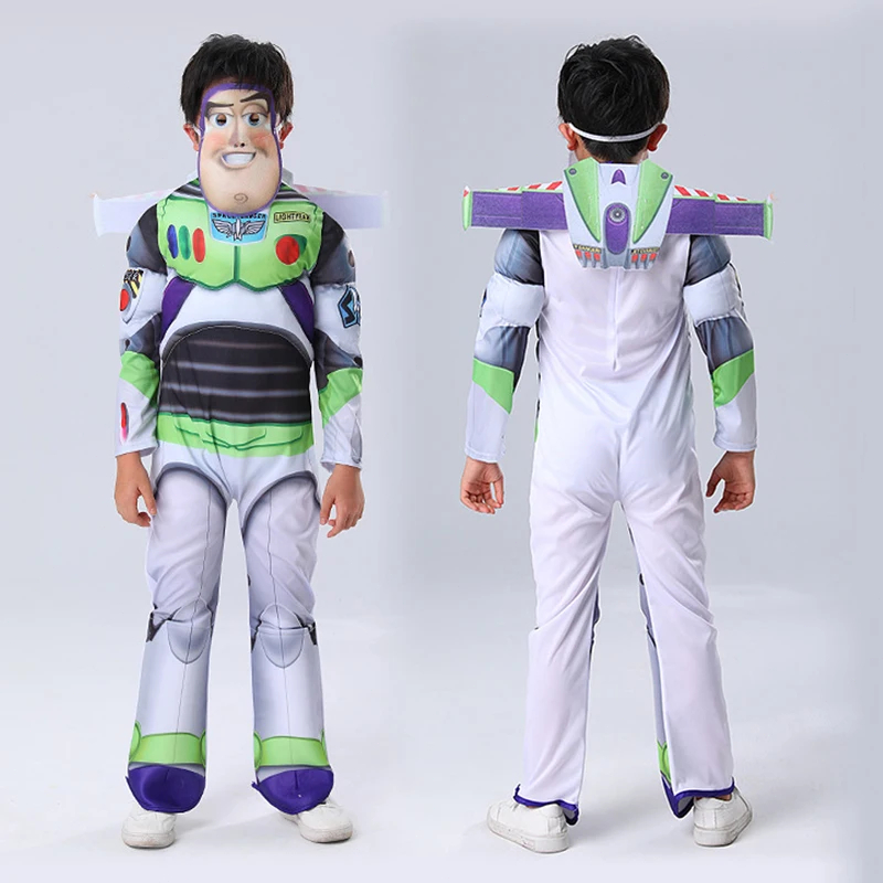 🇹🇭 ชุดฮาโลวีน ฮาโลวีน เด็ก ชุด halloween เด็ก ชุด toy story woody Buzz Lightyear Cosplay Costume Kid