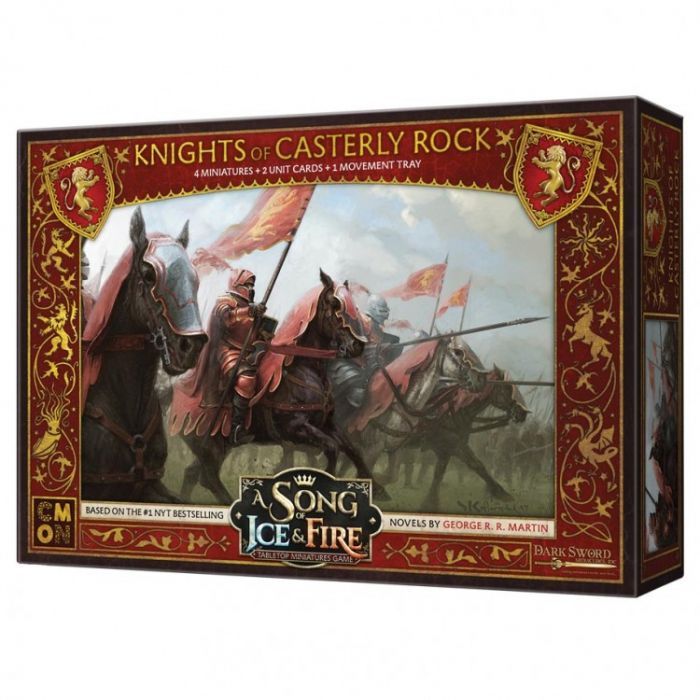 [CMON]{พร้อมส่ง} A Song Of ice & Fire : Knights of Casterly Rock โมเดลสำหรับบอร์ดเกม