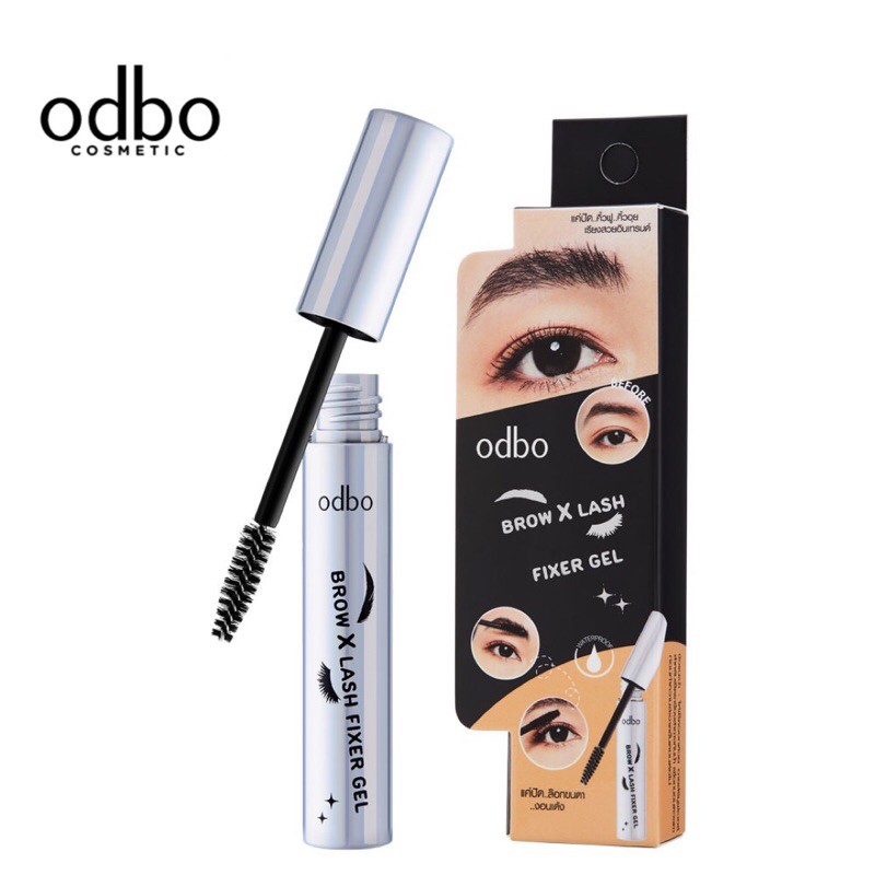 Odbo Brow X Lash Fixer Gel 5g. โอดีบีโอ บราว เอ็กซ์ แลช ฟิกเซอร์ เจล มาคาร่าล็อคขนตา OD934