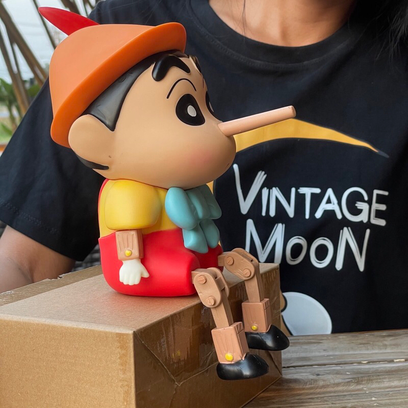 ชินจัง พิน็อคคิโอ Crayon Shinchan Pinocchio Action Figure 18 cm