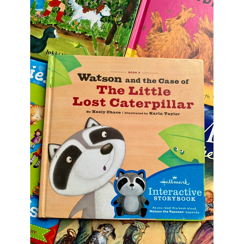 หนังสือ หนังสือภาษาอังกฤษ หนังสือมือสอง นิทานเด็ก หนังสือนิทาน Watson and the case of The Little Lost Caterpillar.