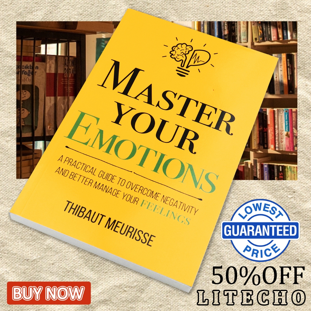 【English Book】Master Your Emotions by Thibaut Meurisse Self Esteem and Motivation Self Help Book