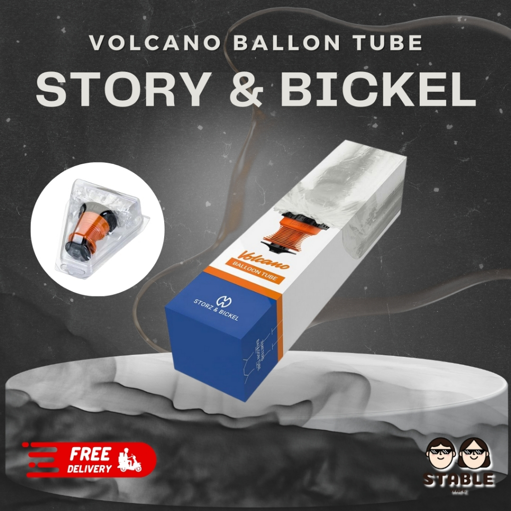 (Delivery 24 H.) Storz&Bickel Volcano Balloon Tube ถุงเก็บควันสำหรับ Volcano 5 ชิ้น