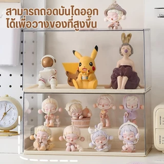 ชั้นวางโมเดล กล่องฟิกเกอร์ ตู้โชว์โมเดล ตู้โชว์ตุ๊กตา อะคริลิค โชว์ของ ฝาครอบ