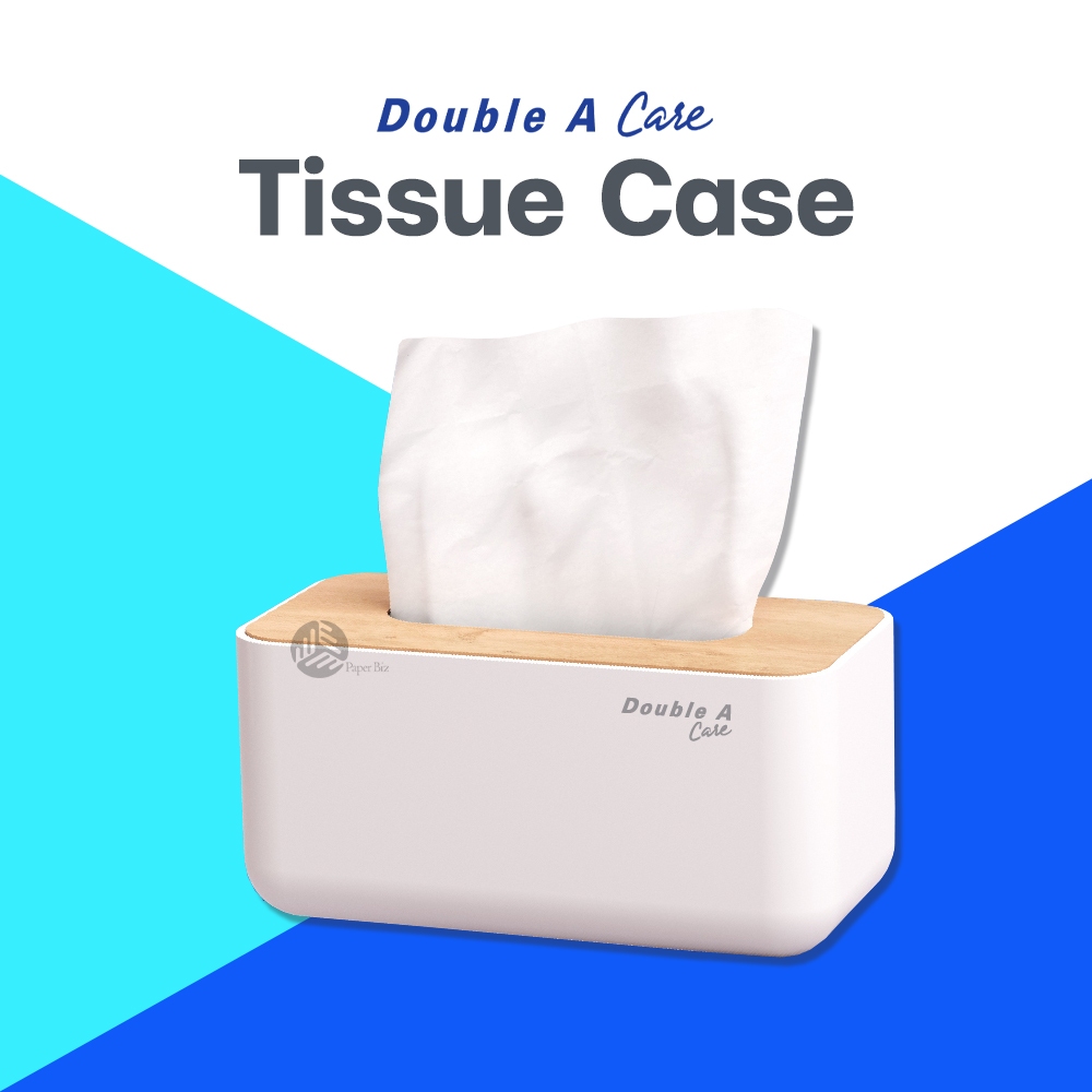 [Gift] Double A Care กล่องทิชชู่ Tissue Case ขนาด 12x18x9.3 ซม. ​(สินค้าเพื่อสมนาคุณ)