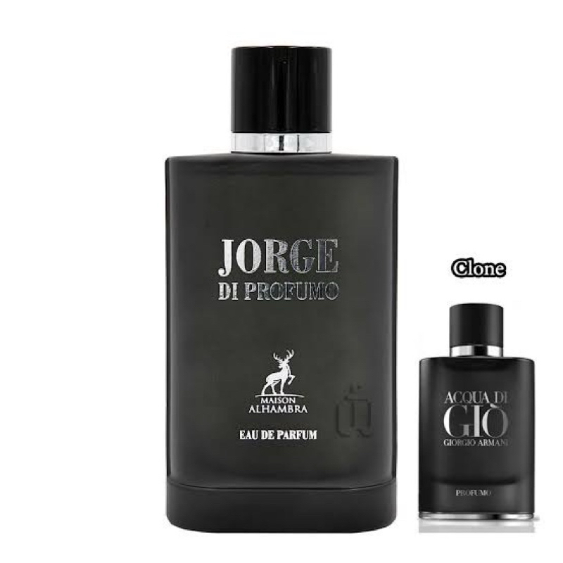 Lattafa Jorge Di Profumo Perfume Eau De Parfum Spray for Men by Maison Alhambra