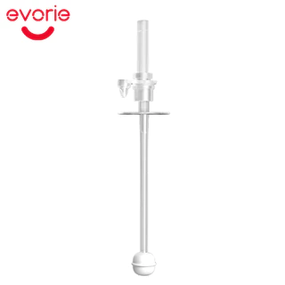 Evorie Tritan ชุดหลอดสำรองสำหรับแก้วหัดดูดขนาด 200ml แถมแปรงทำความสะอาดหลอดฟรีในชุด