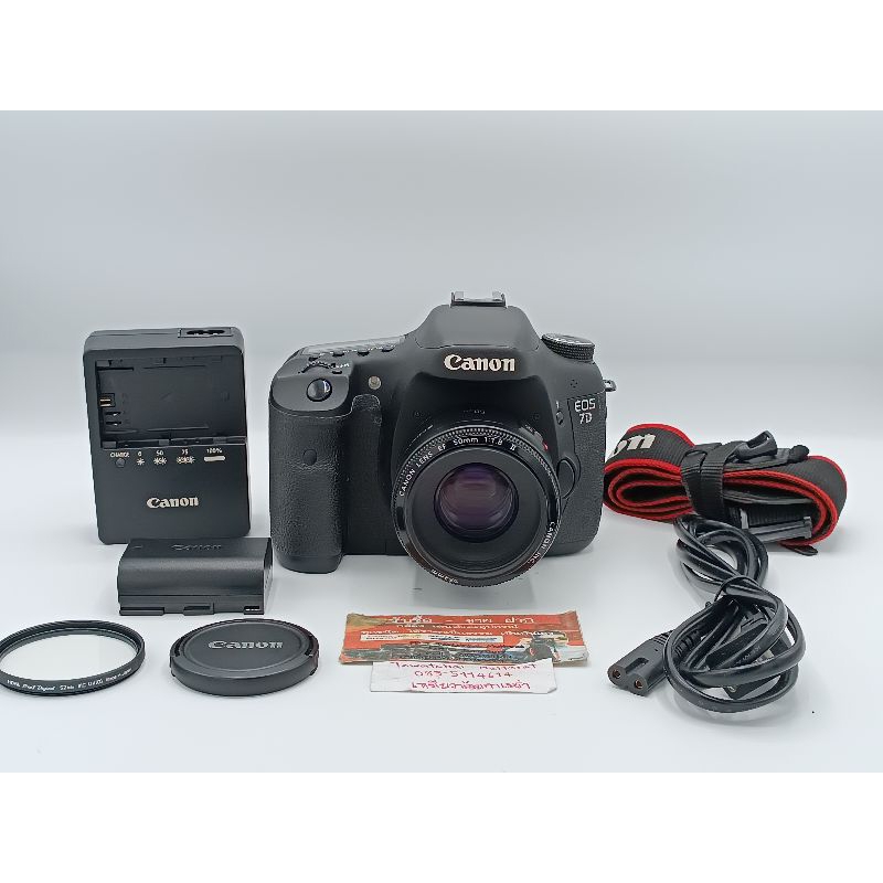 กล้อง Canon 7D+50 F1.8 ii กล้องมือสอง