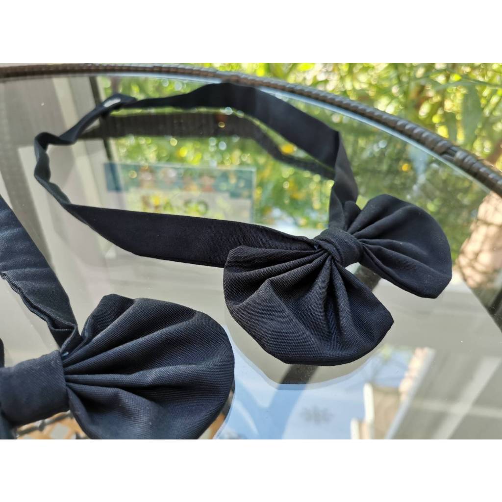 คอซอง ชุดนักเรียน โบว์นักเรียน คอซองมัธยมต้น ม.ต้น เสื้อคอทหารเรือ-พร้อมส่ง - รูปที่ 3