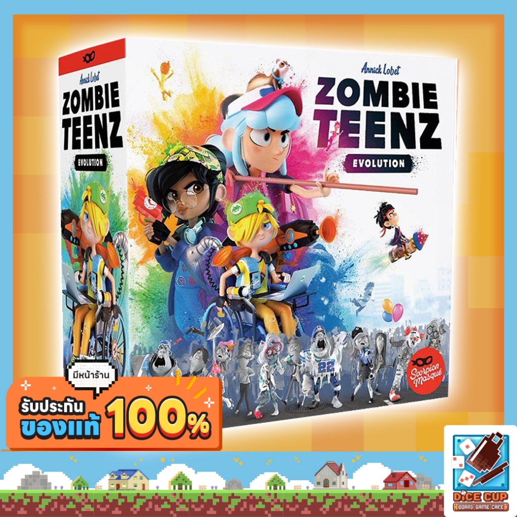 [ของแท้] Zombie Teenz Evolution Board Game