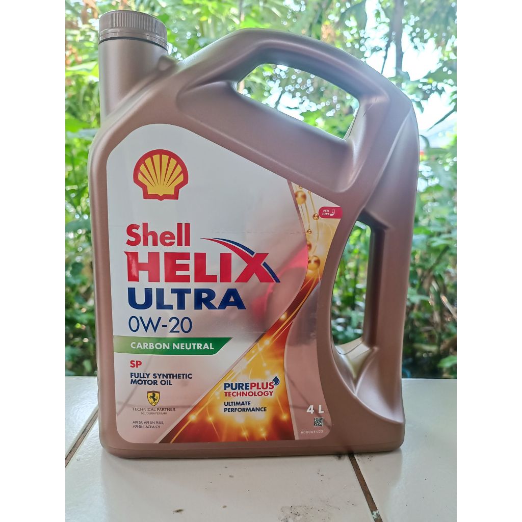 น้ำมันเครื่อง shell helix ultra 0w20