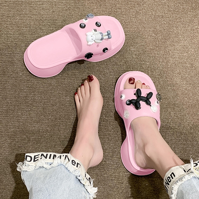 Yeeica  ฮิตฮอต  รองเท้าแตะแฟชั่นแบบสวมเสริมส้น สูงถึง 2 นิ้ว น้ำหนักเบา ใส่สบาย คุณสาวๆด้วยรุ่นนี้ที่เสริมส้นให้ รูปทรงส
