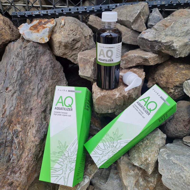 Ferka AQ AQUATILIZER Complete formular High grade organic fertilizer ปุ๋ย น้ำ ธาตุหลัก และจุลธาตุ สำ