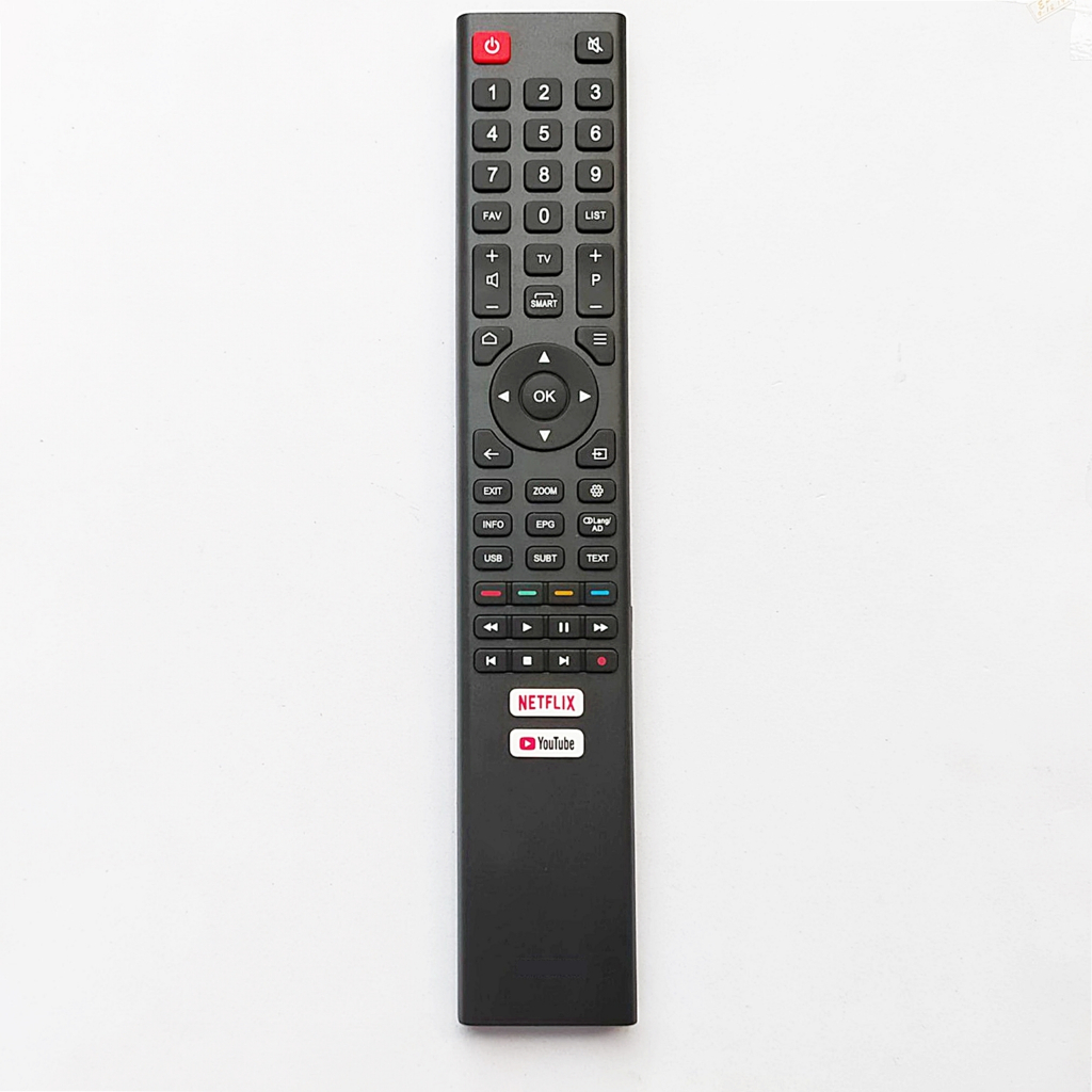 รีโมทใช้กับทีวี รุ่น 43HS521AN และรุ่น 55RS543AN , Remote for TV model 43HS521AN , 55RS543AN