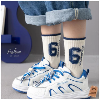 พร้อมส่ง⚡ มีเก็บเงินปลายทาง💸ถุงเท้าเด็ก 5-10 ขวบ มี 5ลาย แนะนำเท้าเบอร์ 30-36 ชายและหญิงใส่ได้(ราคาต่อ 1 คู่) : Do hight