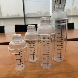 SUMO เชคเกอร์พลาสติก PC Food Grade 300/500/700/1000 ml Cocktail Shaker ผสมเหล้า ผสม ชานม ไข่มุก