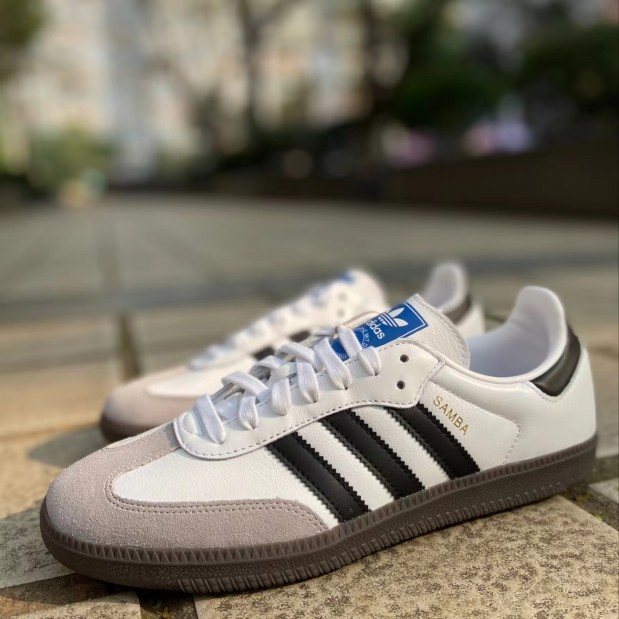 ADIDAS Originals Samba "whhite" sneakers shoes รองเท้าผ้าใบ