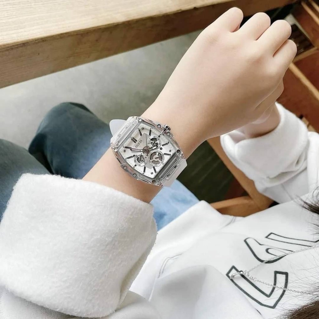 นาฬิกาข้อมือ GUESS ชายหญิงใส่ได้ค่ะ #GW0203G1 งานแท้ 1000%