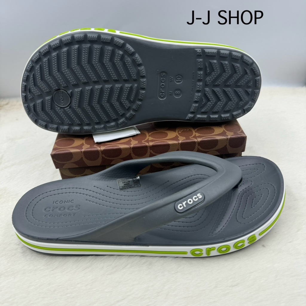 รองเท้า crocs หูนีบสำหรับผู้หญิงและผู้ชาย งานสวยน้ำหนักเบานิ่มสวมใส่สบายใส่ทนโดนน้ำได้ รับรองสินค้าจริงสวยกว่าในรูปค่ะ
