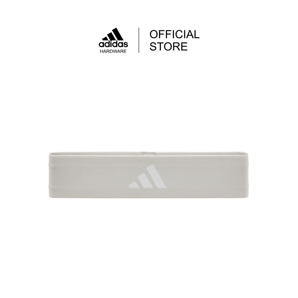 Adidas ยางยืดแรงต้านทาน - เบา (สีเทาอ่อน) (Resistance Band - Light - Grey)